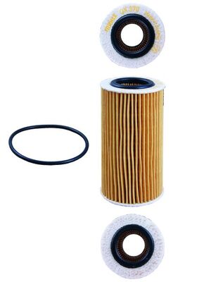Oil Filter - OX 370D MAHLE