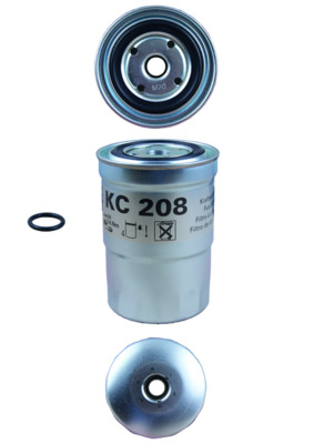 Fuel filter - KC 208 MAHLE