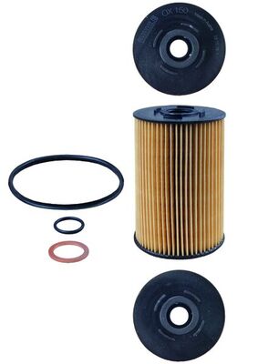 Oil Filter - OX 150D1 MAHLE