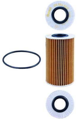 Oil Filter - OX 554D1 MAHLE