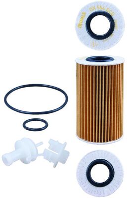 Oil Filter - OX 554D2 MAHLE