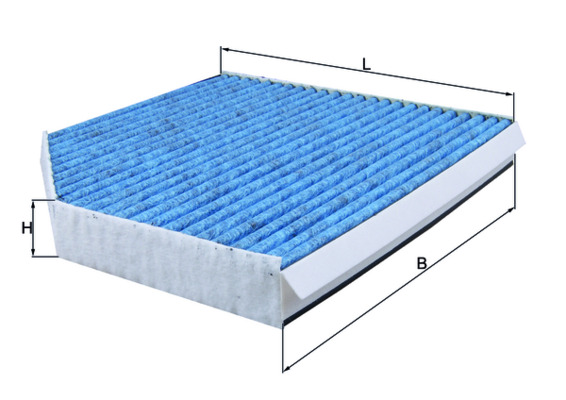 Filtro, Aria abitacolo - LAO 386 MAHLE