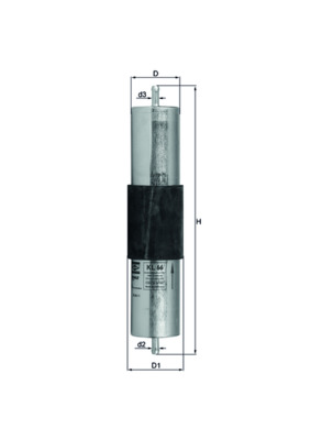 Fuel filter - KL 66 MAHLE