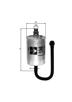 Fuel filter - KL 69 MAHLE