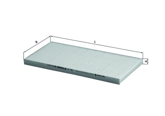 Filter, interior air - LA 35 MAHLE