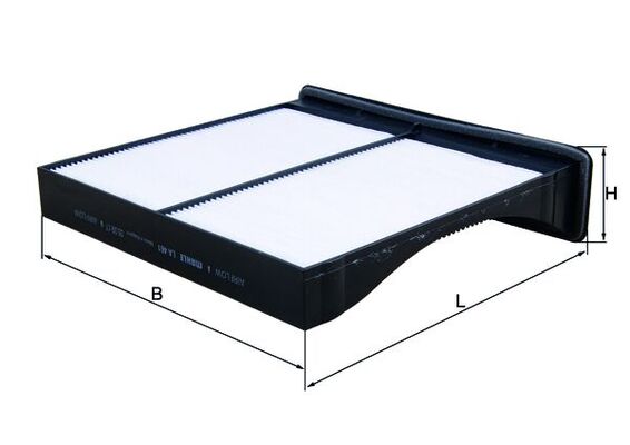Filter, interior air - LA 461 MAHLE