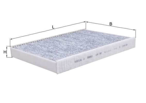 Filter, interior air - LAK 387 MAHLE