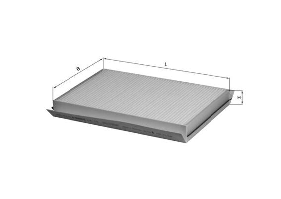 Filter, interior air - LA 79 MAHLE