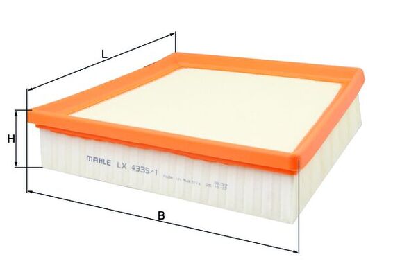 Filtro aria - LX 4335/1 MAHLE