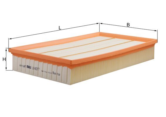 Air Filter - LX 4077 MAHLE
