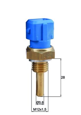 Sensor, coolant temperature - TSE 12 MAHLE