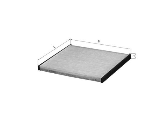 Filter, interior air - LA 109 MAHLE