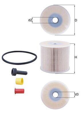 Fuel filter - KX 85D MAHLE