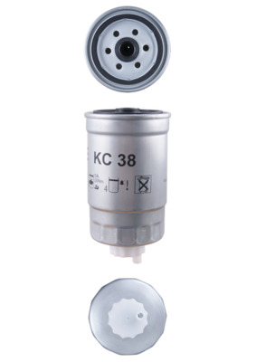 Fuel filter - KC 38 MAHLE