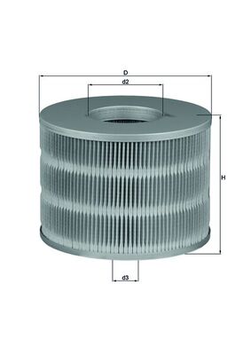 Air Filter - LX 2028 MAHLE