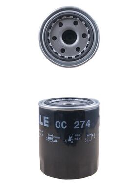 Filtro olio - OC 274 MAHLE