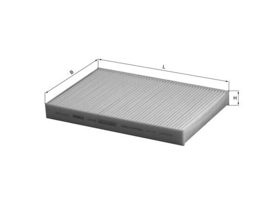Filter, interior air - LA 439 MAHLE