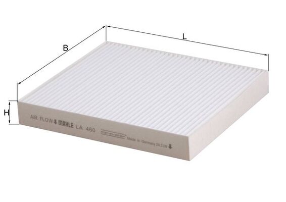 Filtro, Aria abitacolo - LA 460 MAHLE