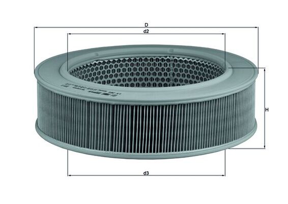 Air Filter - LX 264 MAHLE