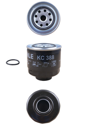 Fuel filter - KC 388D MAHLE