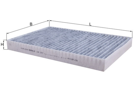 Filtro, Aria abitacolo - LAK 247 MAHLE