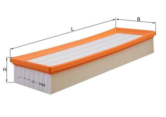 Luftfilter - LX 997 MAHLE