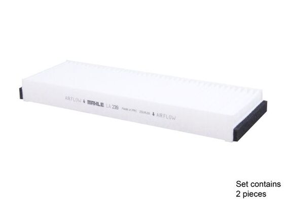 Filter, interior air - LA 239/S MAHLE