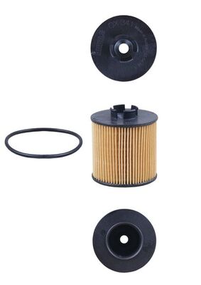 Oil Filter - OX 341D MAHLE