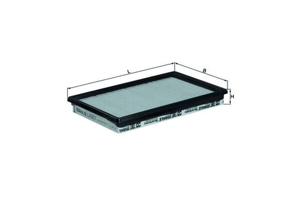 Luftfilter - LX 307 MAHLE