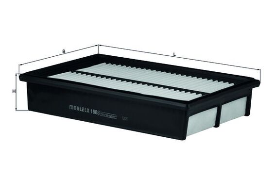 oro filtras - LX 1688 MAHLE