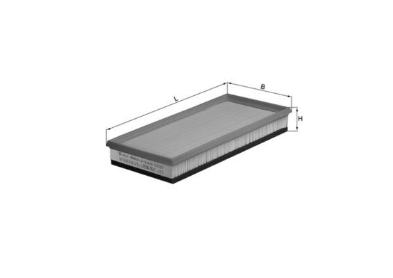 Air Filter - LX 596 MAHLE