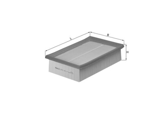 Filtro aria - LX 618 MAHLE