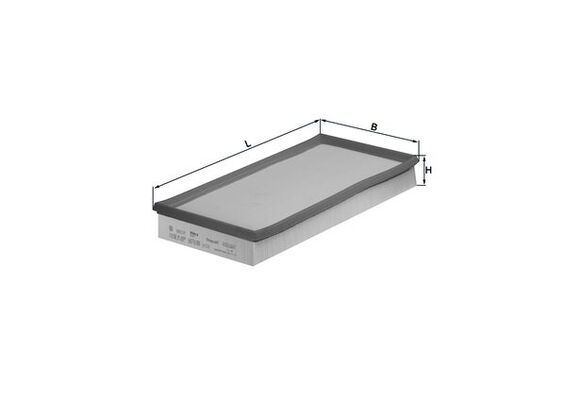 Air Filter - LX 726 MAHLE
