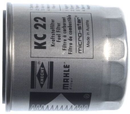Fuel filter - KC 22 MAHLE