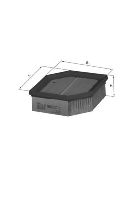 Air Filter - LX 966 MAHLE