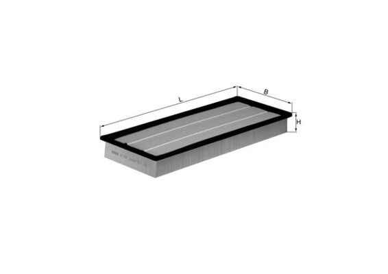 Filter, interior air - LX 1151 MAHLE