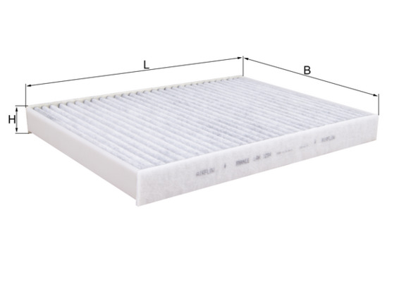 Filter, interior air - LAK 1294 MAHLE