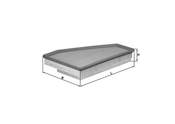 Air Filter - LX 1762 MAHLE