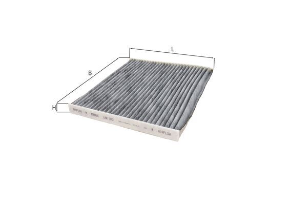 Filter, interior air - LAK 373 MAHLE