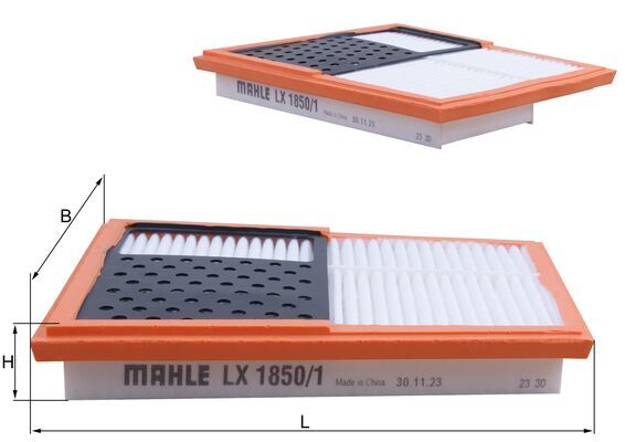 Filtro aria - LX 1850/1 MAHLE