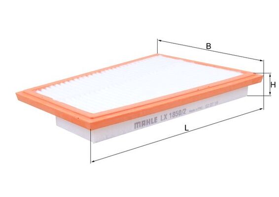 Luftfilter - LX 1850/2 MAHLE
