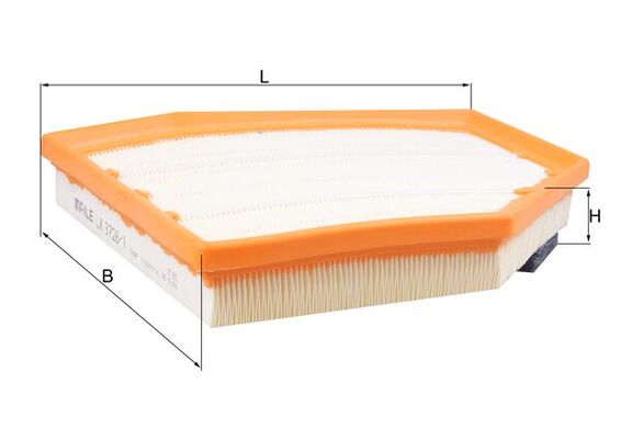 oro filtras - LX 3728/1 MAHLE