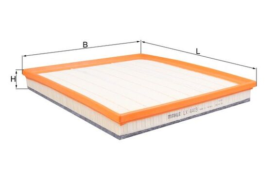 oro filtras - LX 4403 MAHLE