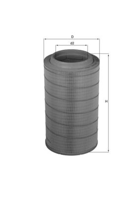 Luftfilter - LX 1956 MAHLE