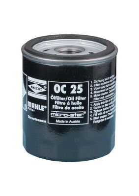 Масляный фильтр - OC 25 MAHLE