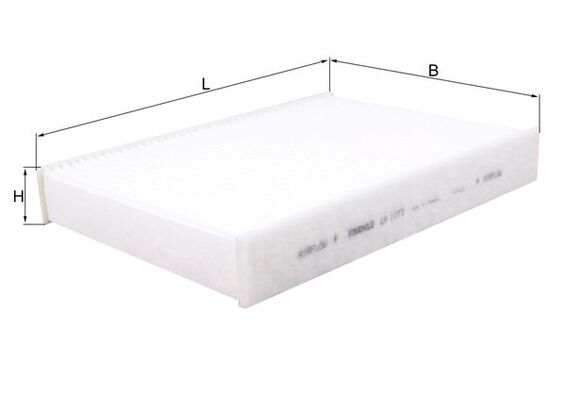 Filtro, Aria abitacolo - LA 1173 MAHLE