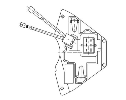 Regulator, passenger compartment fan - ABR 31 000P MAHLE