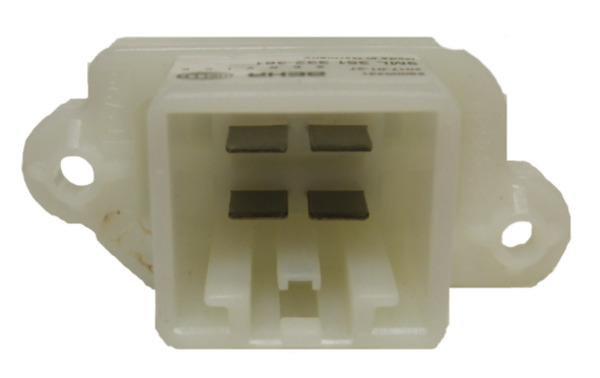 Resistor, interior blower - ABR 97 000P MAHLE
