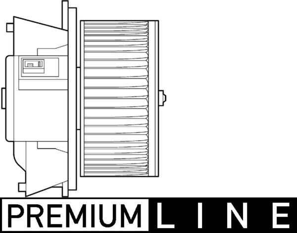 Interior Blower - AB 107 000P MAHLE