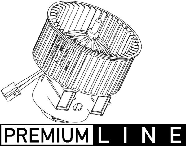 Innenraumgebläse - AB 117 000P MAHLE